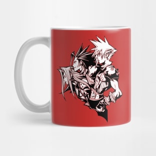 Cloud Sephiroth and Zack Final Fantasy Mug